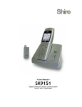 Shiro SK9151 User manual