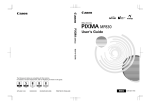 Canon PIXMA MP830 User`s guide