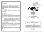 APW Wyott HR-31 Product manual