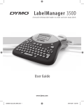 Dymo LabelManager 350D User guide