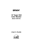Epson A881391 User`s guide