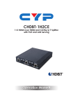 Cypress CH-506RX Specifications