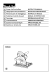 Makita SP6000 Instruction manual