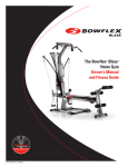 Bowflex Blaze Owner`s manual
