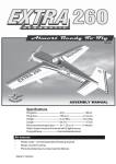 Seagull Models Extra 260 Specifications