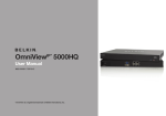 Belkin OmniView 5232K User manual