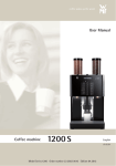 WMF Filter Coffee Maker User manual