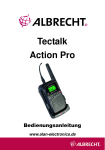 Albrecht Tectalk Action Instruction manual