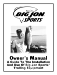 Big Jon Sports Brute ES Owner`s manual