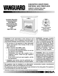 Vanguard VSGF28NVA Installation manual