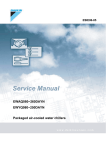 Daikin EWAQ100DAYN Service manual