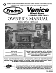 Enviro 1200-V Insert Owner`s manual