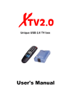 VideoHome XTV2.0 User`s manual
