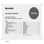 Sharp YO-500 Specifications