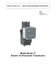 Siemens ET 77E Series Specifications