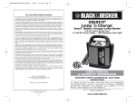 Vector START-IT 450 AMP JUMP-START SYSTEM User`s manual