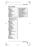 Radio Shack Kameleon 4-in-One User manual