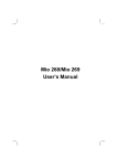 Mio 269+ User`s manual