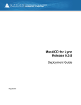 MaxACD 6.5.8 Deployment Guide