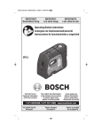 Bosch GPL5 Technical data