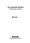 D-Link 301P - DP Print Server Specifications