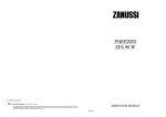 Zanussi ZFA 96 W Specifications