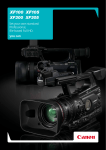 Canon XF300 Specifications