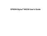 Epson Stylus NX230 User`s guide