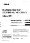 Aiwa CDC-X30MP Specifications