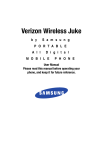 Samsung Juke User manual