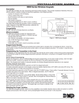 Digital Monitoring Products XTL Series Installation guide