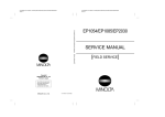 Minolta EP1085 Service manual