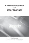 ZMODO H.264 User manual