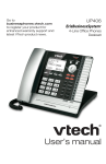 VTech IS6100 User`s manual