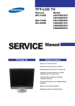 Samsung LT-P2045P Service manual