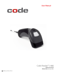 Code Corporation CR1400 User manual