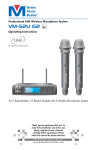 Better Music Builder VM-52U Operating instructions