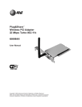 AT&T Turbo 802.11b User manual