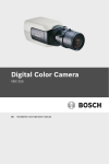 Bosch VBC-255 Technical data