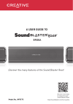 Creative Sound Blaster Roar SR20A Specifications