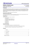 Renesas RX600 Series User`s manual