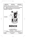 Bosch 1613EVS Specifications
