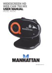Manhattan HD 760 User manual