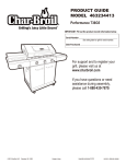 Char-Broil 463234413 Product guide