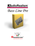 AudioRealism Bass Line Specifications