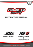 MCD Racing RR5 Instruction manual