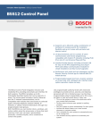 Bosch B5512 Owner`s manual
