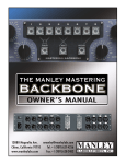 Manley Backbone Specifications