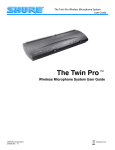 Shure THE TWIN PRO 27C8642 User guide