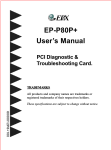 EPOX EP-P80P+ User`s manual